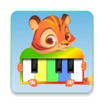 pianos for kids android application logo